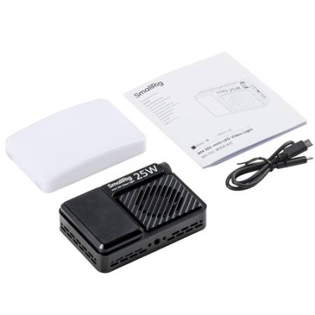 SmallRig 5357 RM 25C - panel, mała lampa LED, RGB, zawartość zestawu